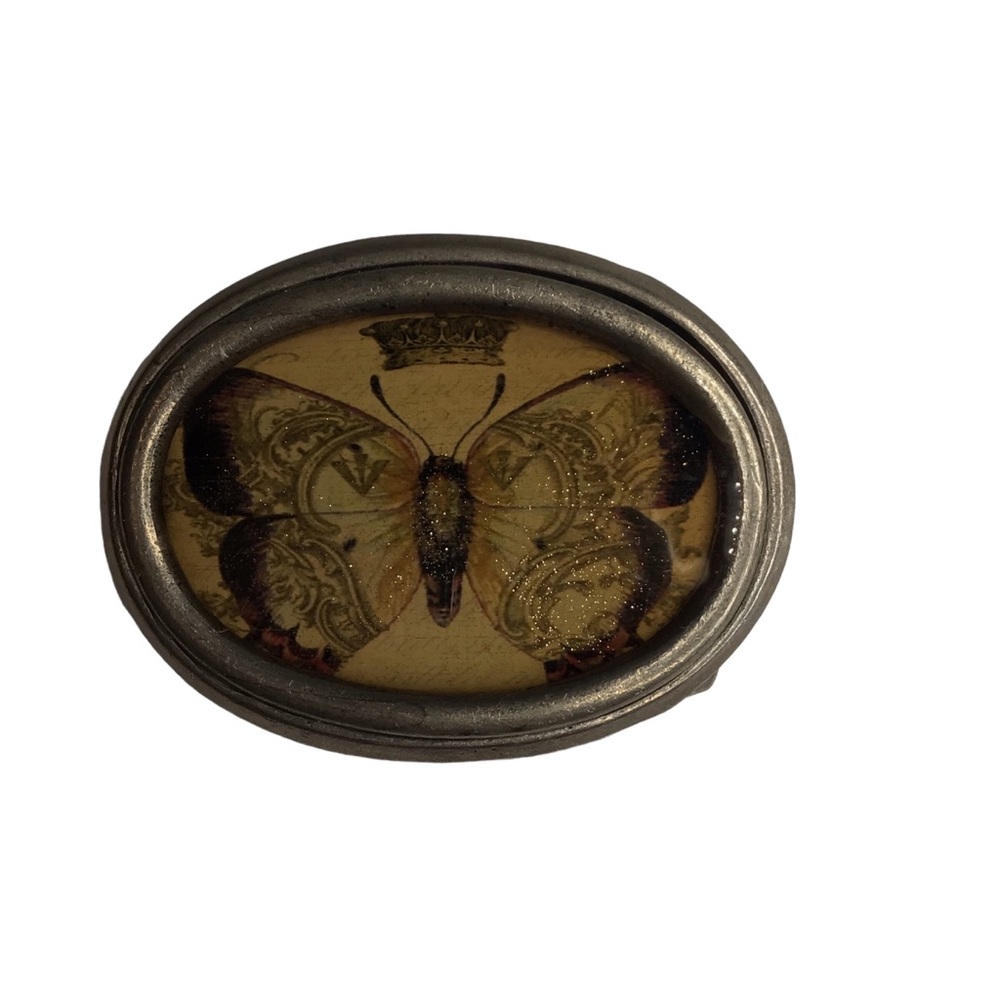 KBD Glitter Butterfly Belt Buckle